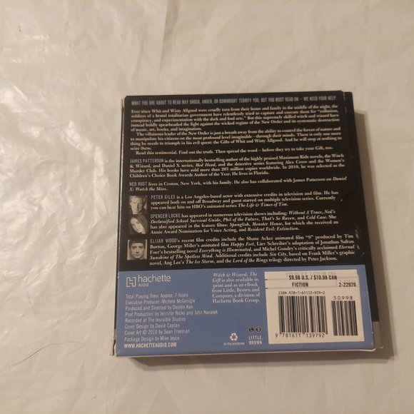 witch and wizard The Gift AUDIOBOOK - Picture 5 of 5